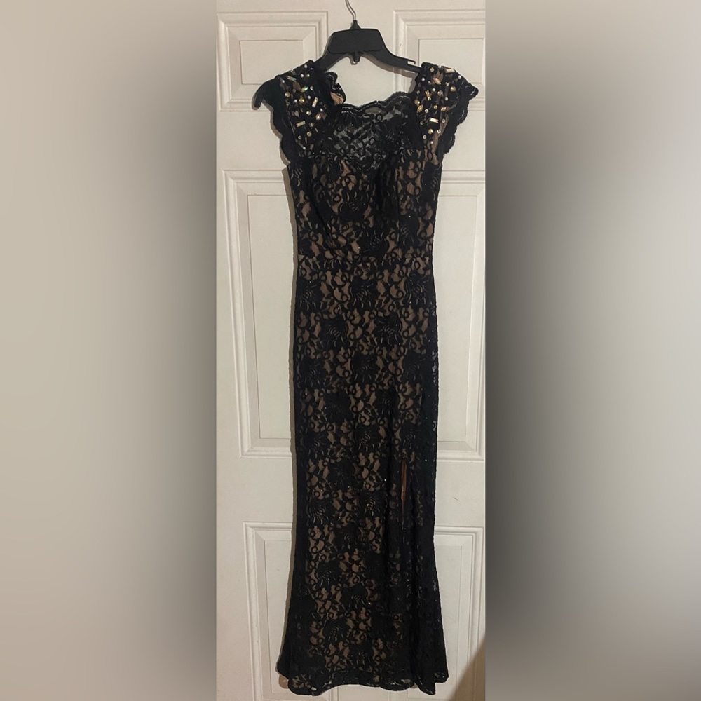 Jodi Kristopher Womens Long Party Evening Dress